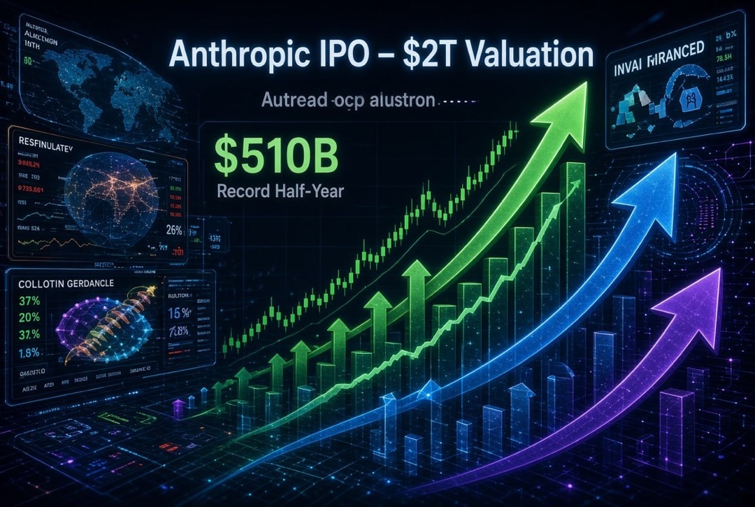 Girişim ve risk sermayesi haberleri — Cumartesi, 15 Ağustos 2026: Anthropic'in 2 trilyon dolarlık IPO'su, 510 milyar dolarlık rekor ve savunma mega turlarındaki patlama.