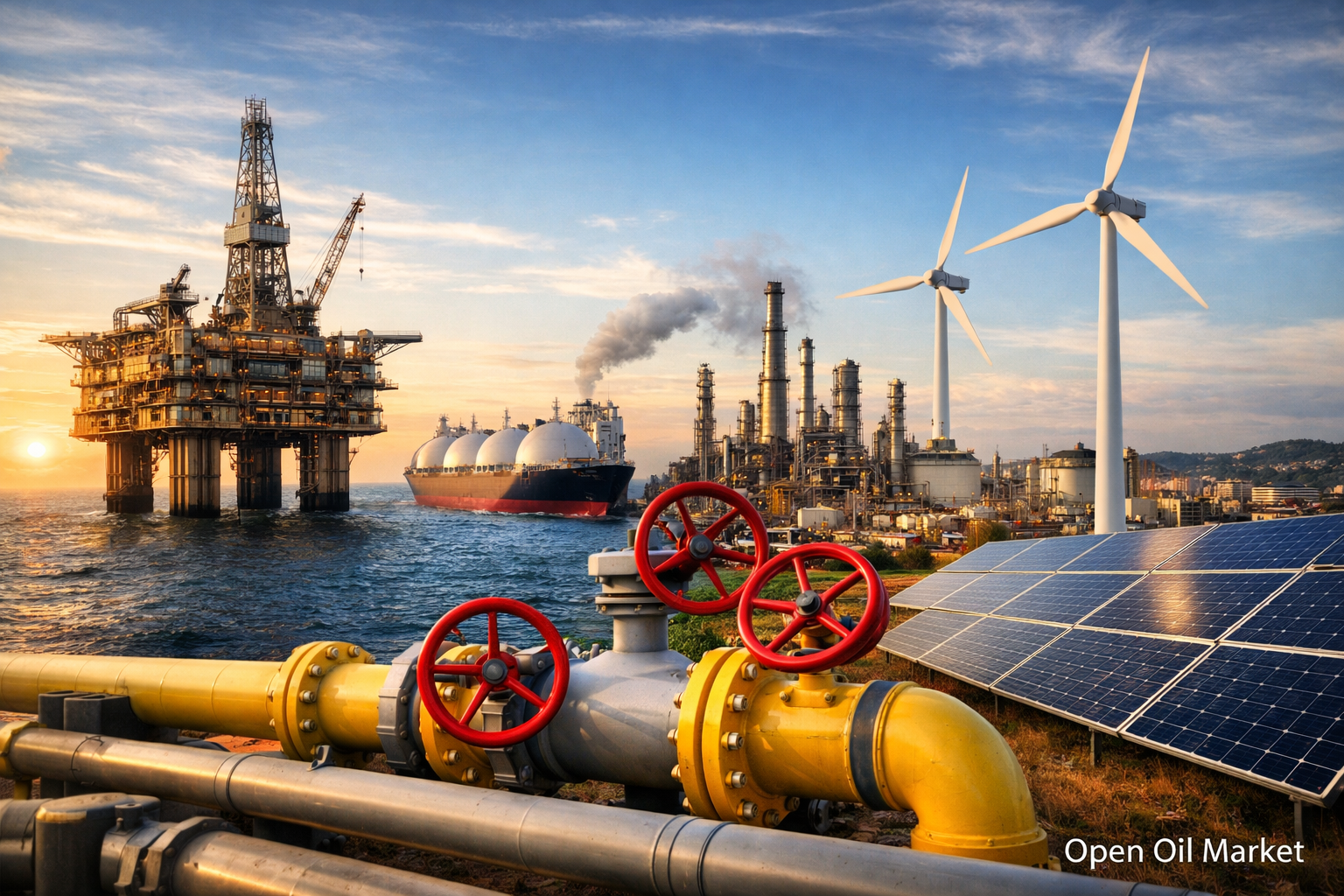 Dünya Petrol Gaz ve Enerji Piyasası — Petrol, Gaz, LNG, Yenilenebilir Enerji ve Elektrik, Küresel Enerji Trendleri, Pazartesi, 19 Ocak 2026