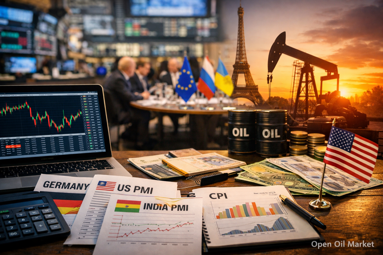 Ekonomik Olaylar ve Kurumsal Raporlar — Salı, 6 Ocak 2026: Hizmet PMI, Almanya CPI, API petrol envanteri