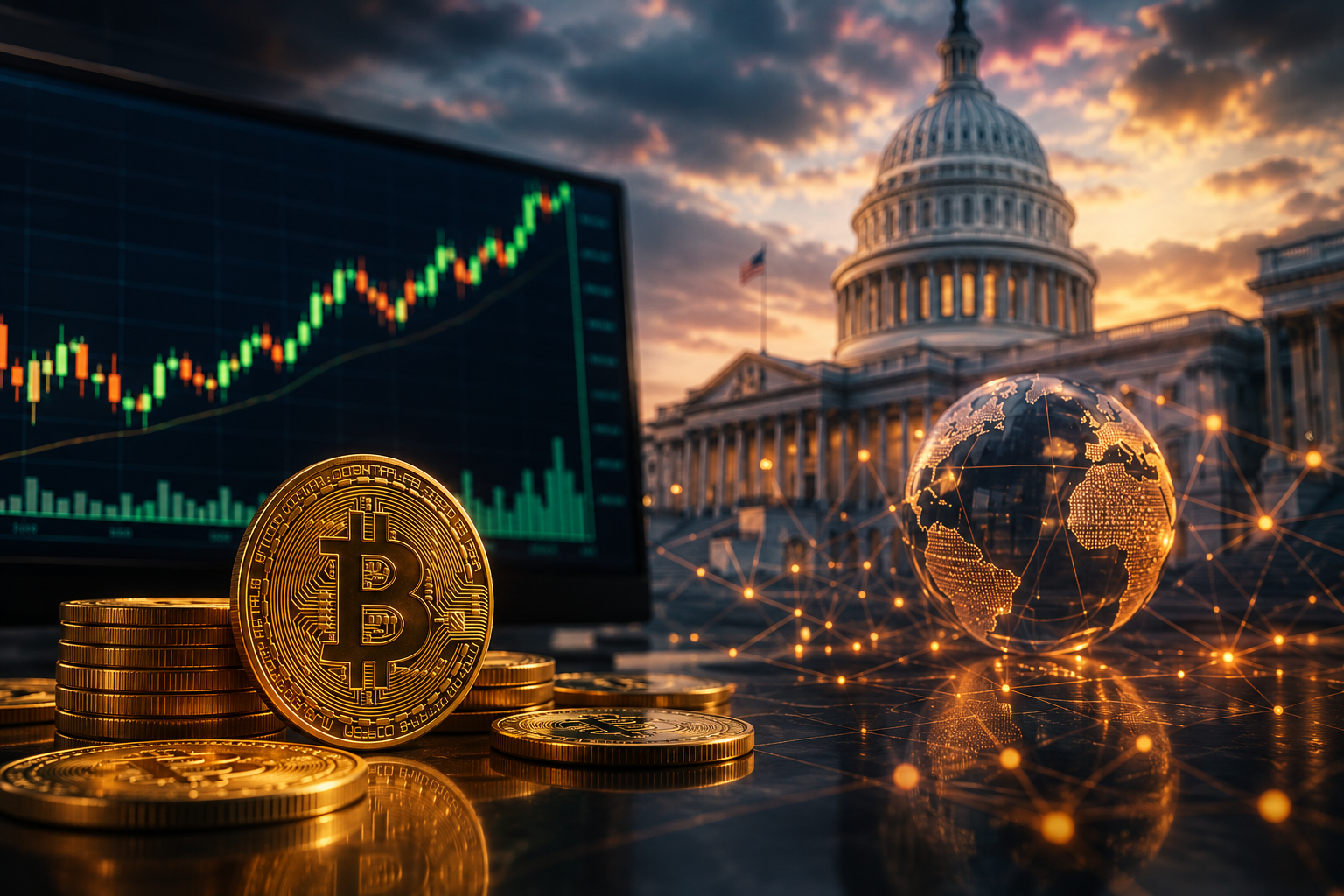 Kripto Para Haberleri: 6 Ağustos 2026 - Bitcoin $64,000 Üzerinde, ABD Senatosu CLARITY Act'ı Oylamaya Sunuyor