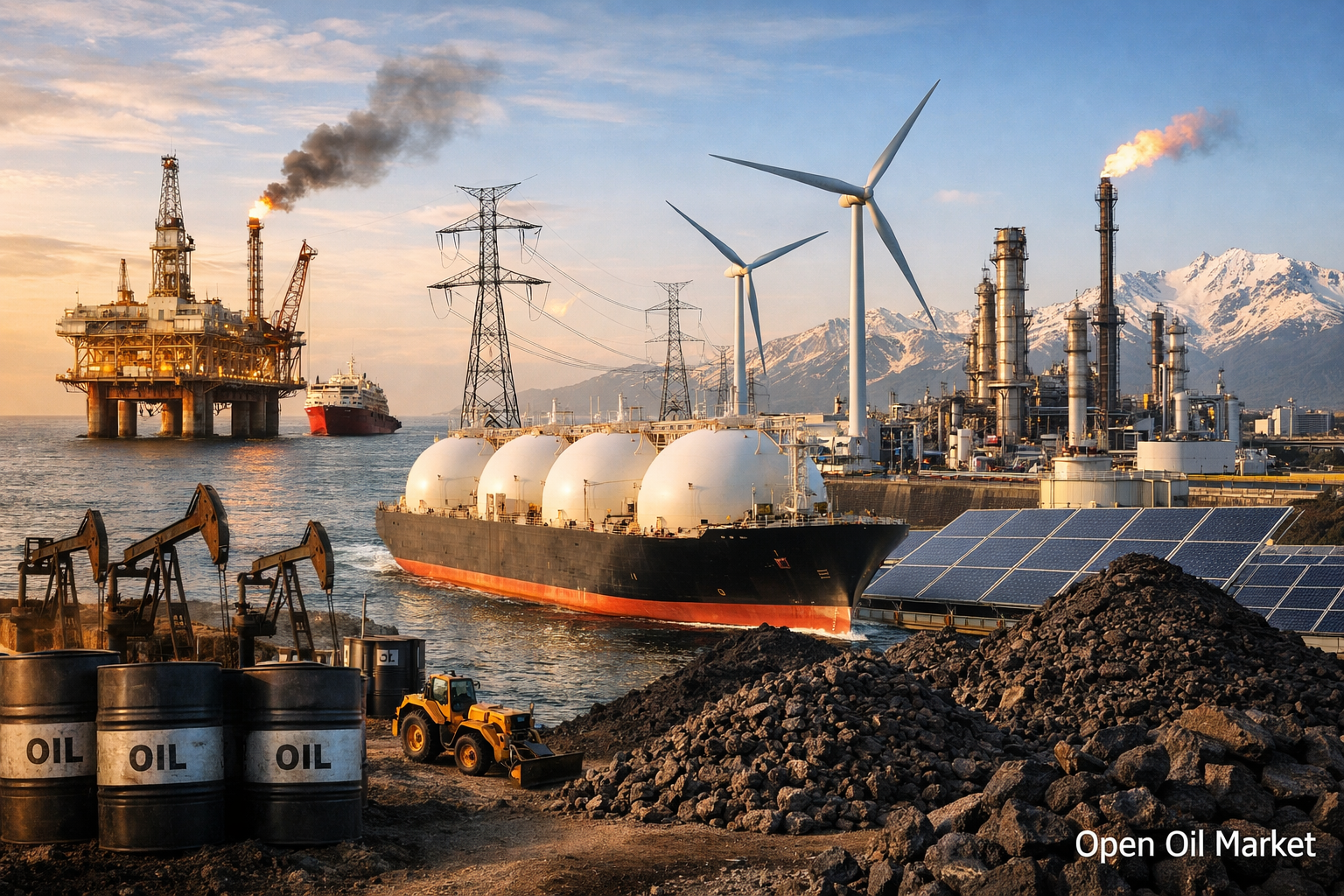 Petrol ve Gaz Haberleri - Salı, 24 Şubat 2026: Avrupa Rekor LNG İthalinde, Petrol OPEC+ Beklentileri İçin Koridorda