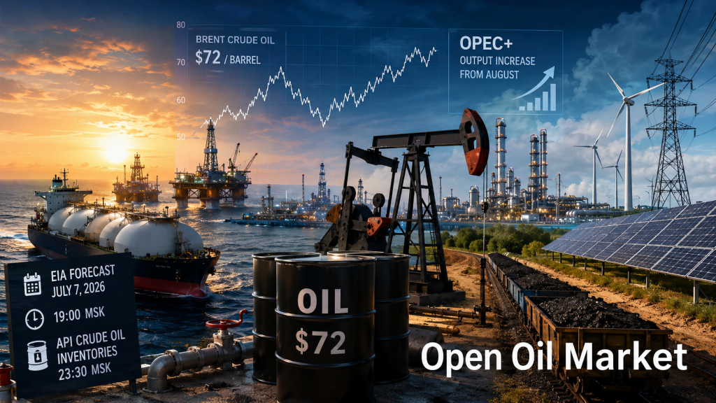 Petrol ve Enerji Haberleri - 7 Temmuz 2026: Brent, OPEC+, EIA ve API