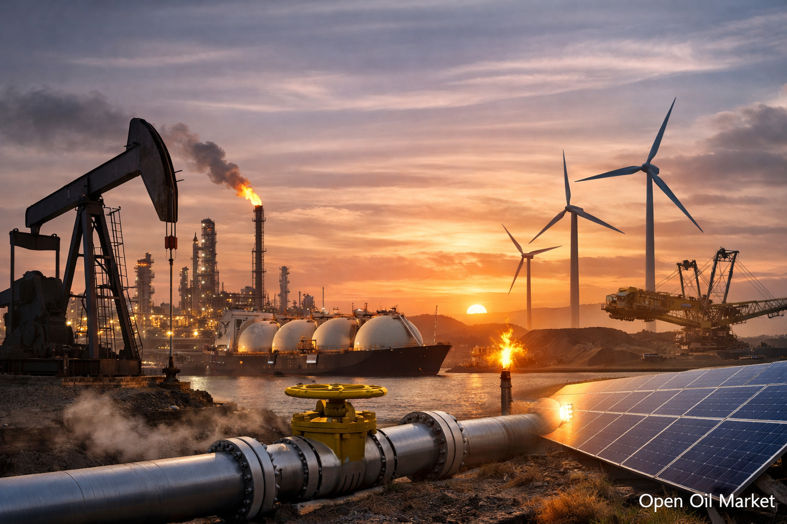 Petrol Gaz ve Enerji Haberleri, Cuma, 6 Şubat 2026: Petrol, ABD ve İran arasındaki müzakerelerin öncesinde ucuzluyor.