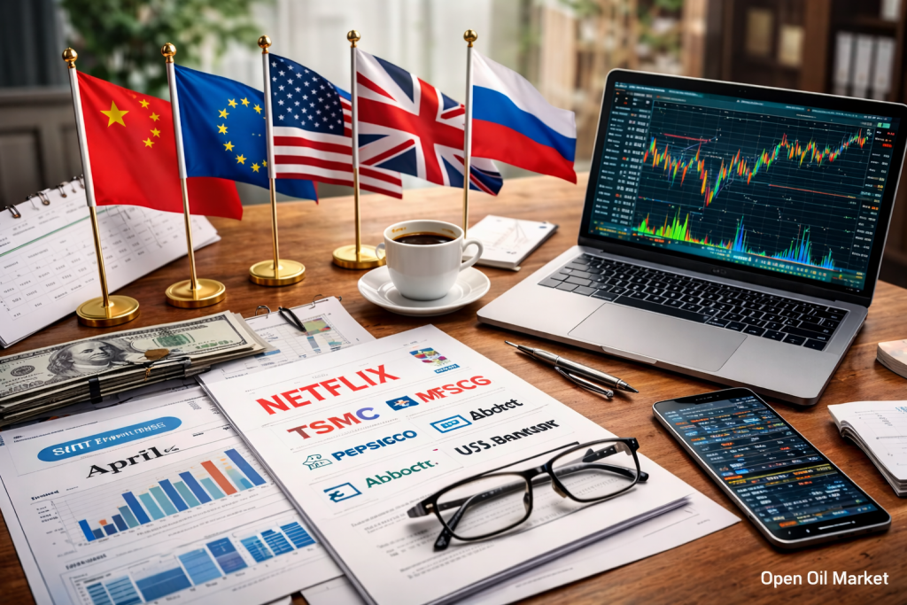 Ekonomik Olaylar ve Şirket Raporları - 16 Nisan 2026: Çin GSYİH, Euro Bölgesi CPI ve Şirket Raporları