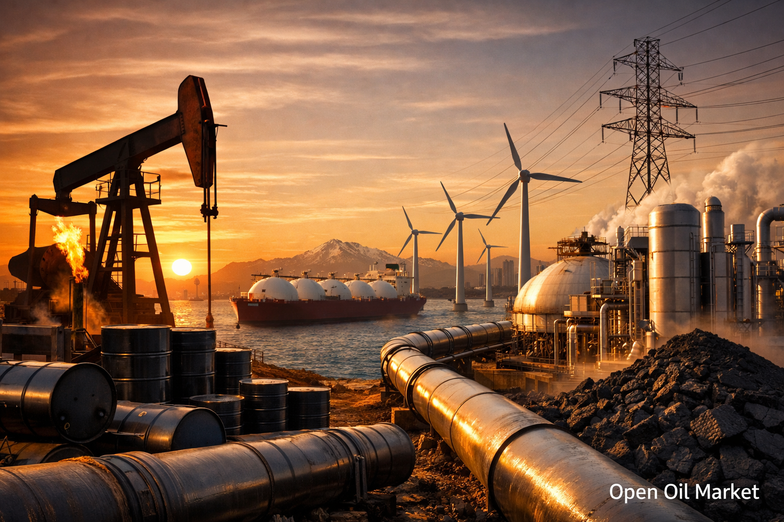 Küresel Petrol ve Gaz Pazarı ve Enerji Altyapısı, Çarşamba, 17 Aralık 2025