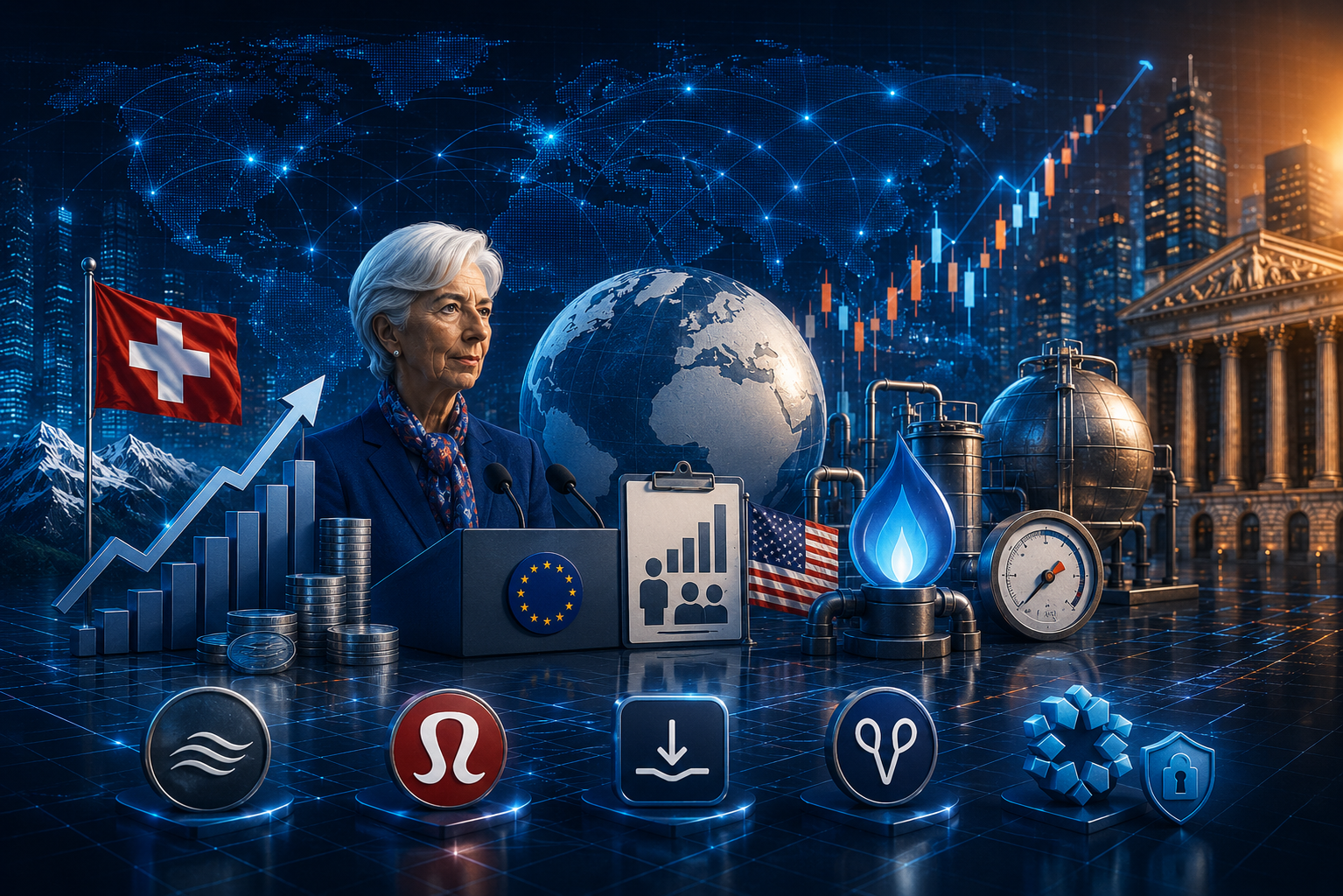 4 Haziran 2026 Ekonomik Olaylar ve Kurumsal Raporlar: İsviçre TÜFE’si, Lagarde’ın Konuşması, ABD İşsizlik Başvuruları, EIA Doğalgaz Stokları ve Ciena, Lululemon, DocuSign, Samsara, Rubrik Raporları