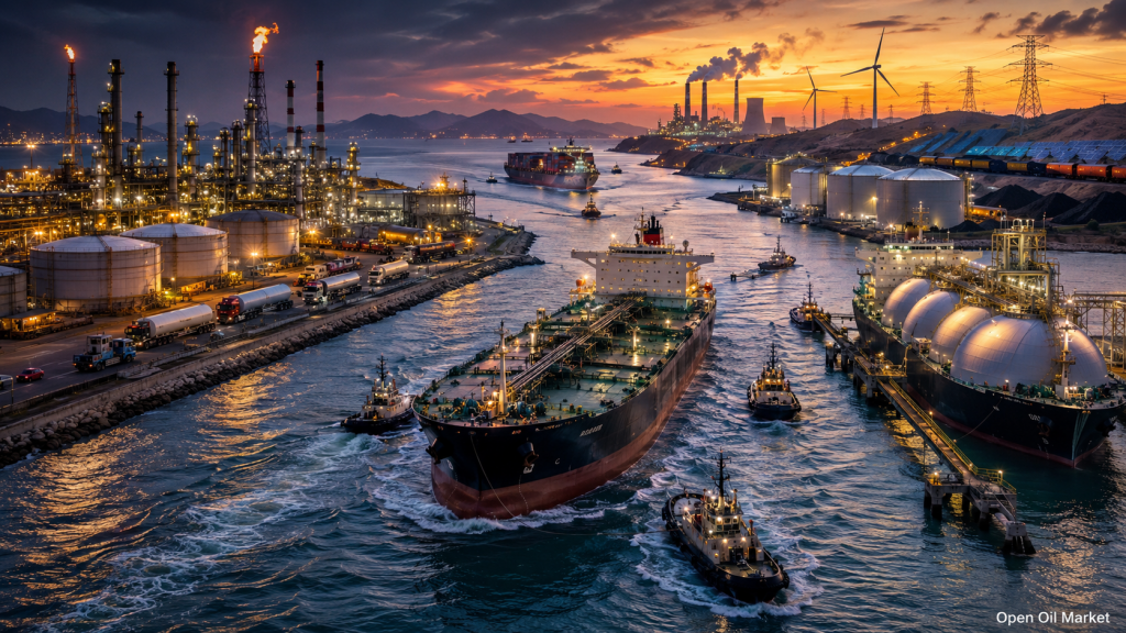 Dünya Enerji Pazarında 19 Temmuz 2026: Petrol Tankeri, LNG Terminali, Rafineri, Elektrik Santralleri, Yenilenebilir Enerji ve Kömür Lojistiği