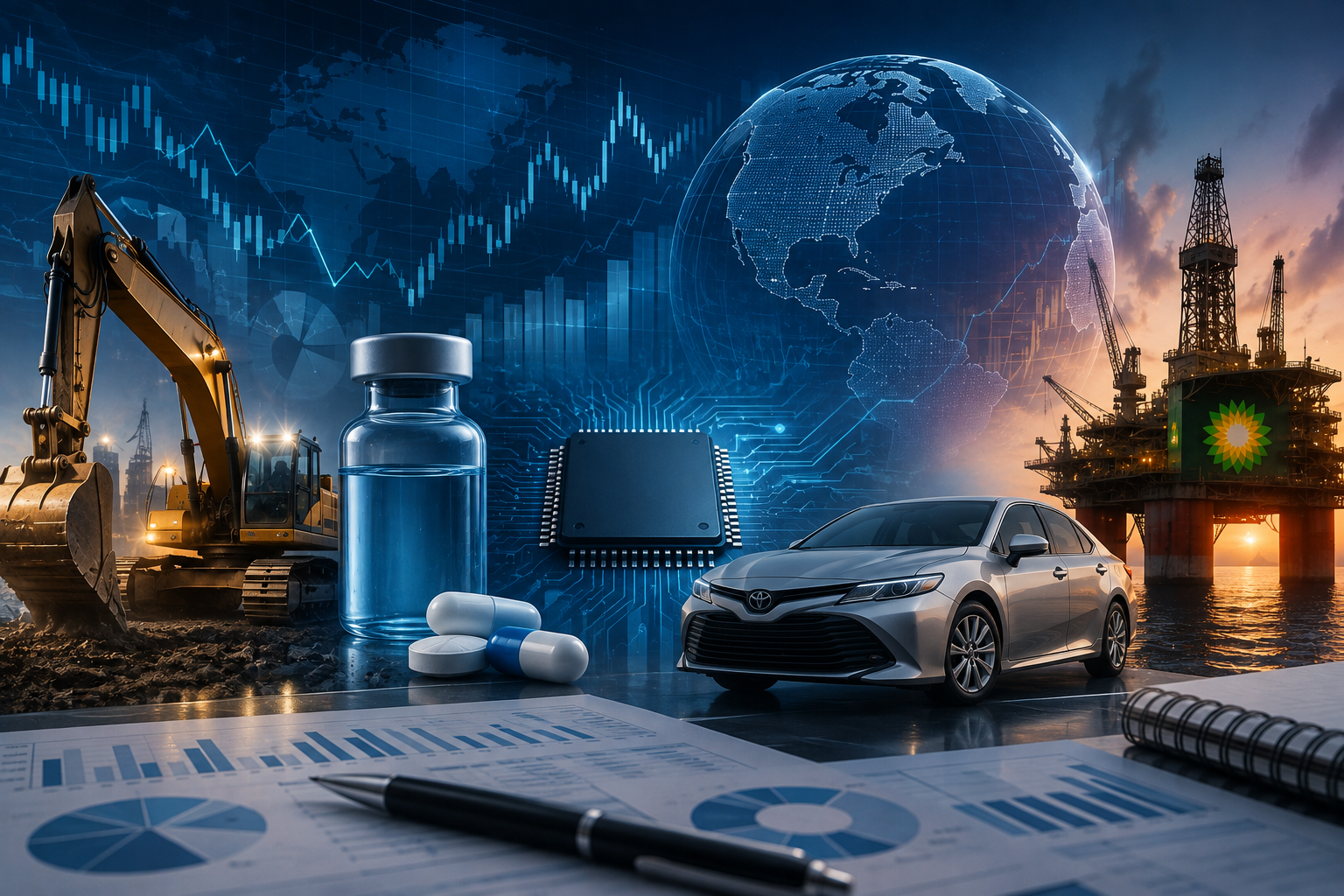 Ekonomik Olaylar ve Şirket Raporları: Salı, 4 Ağustos 2026 - JOLTS, Caterpillar, Pfizer, AMD, Toyota ve BP Raporları