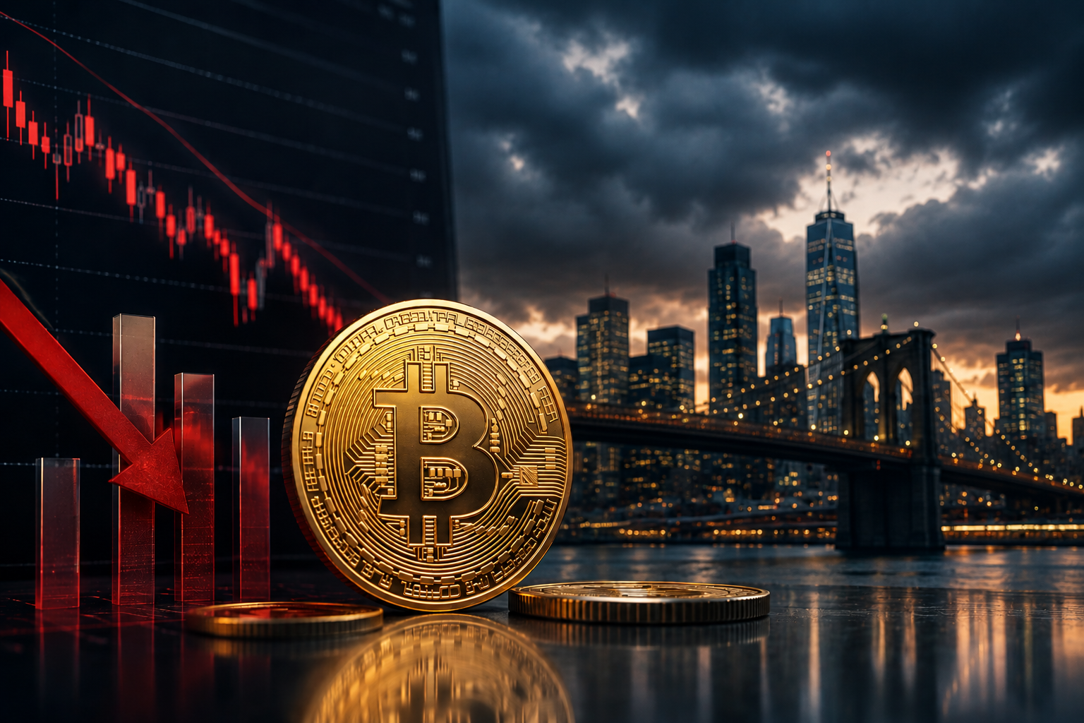 Kripto Para Haberleri: Pazartesi, 3 Ağustos 2026 - Bitcoin Fed'in "şahin" duraklaması ve ETF'lerden tarihi çıkışlar sonrasında 63.000 $'ı koruyor