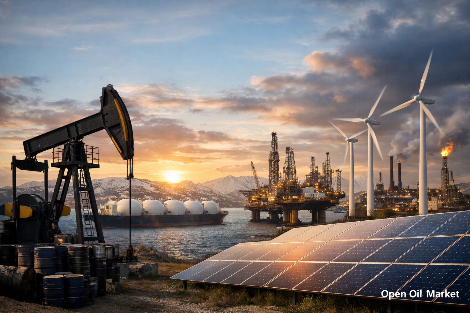 Petrol Gaz ve Enerji Haberleri 18 Ocak 2026 — dünya pazarında Tedarik, petrol, gaz, YEK ve enerji pazarı