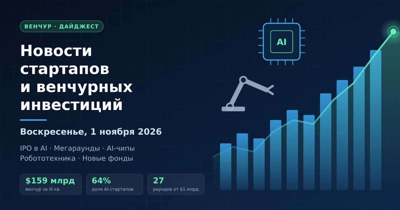 Startup ve Risk Sermayesi Haberleri — 1 Kasım 2026 Pazar: Anthropic IPO, AI Altyapısında Mega Yatırımlar ve Sanayide Robotik Dönüşüm
