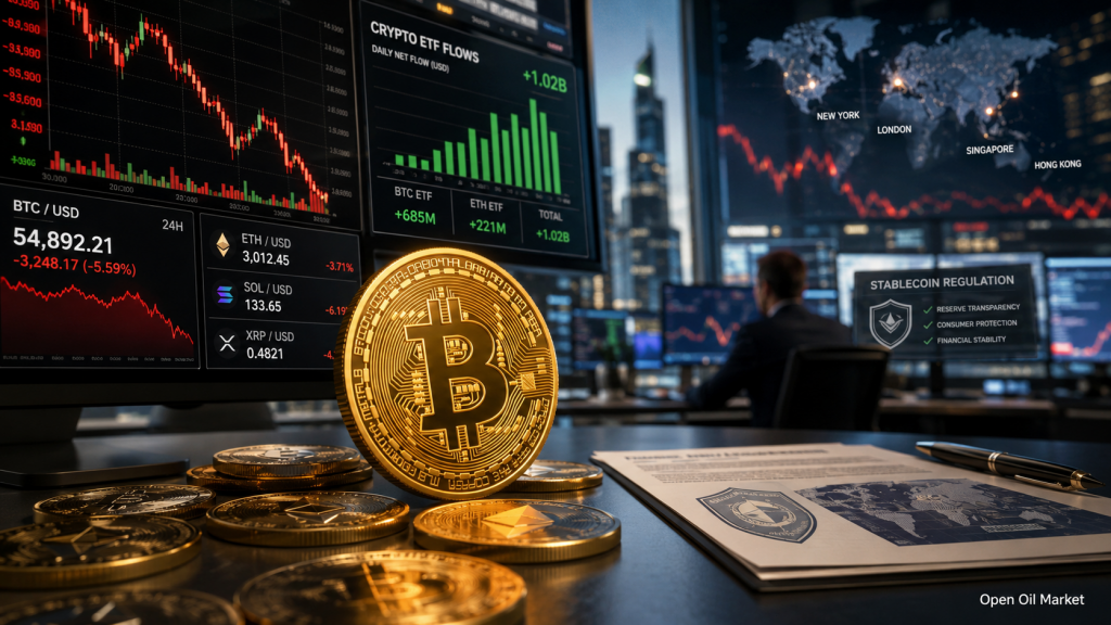 Kripto Para Piyasası 9 Temmuz 2026: Bitcoin Baskı Altında, ETF Yatırımları, Ethereum, Solana, XRP ve Stabilcoin Düzenlemesi
