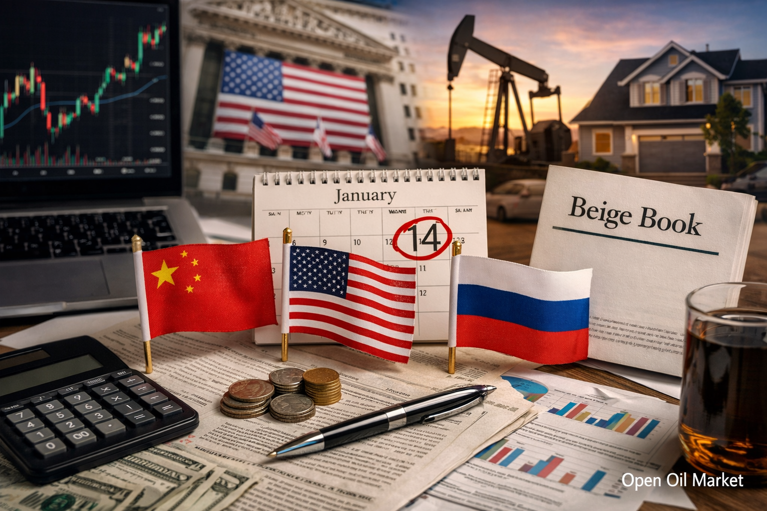 Ekonomik Olaylar ve Kurumsal Raporlar - Çarşamba, 14 Ocak 2026: ABD PPI, Perakende Satışlar ve Banka Raporları