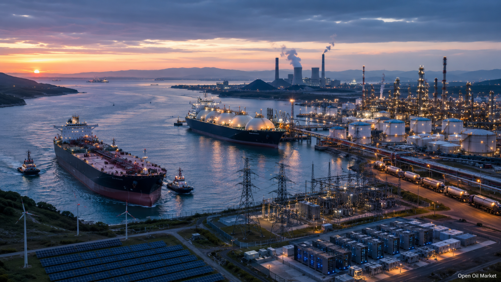 2 Haziran 2026 Petrol-Gaz ve Enerji Haberleri: Stratejik Boğazda Petrol Tankeri, LNG Terminali, Rafineri, Elektrik Şebekeleri, Veri Merkezi, Yenilenebilir Enerji ve Kömür Üretimi
